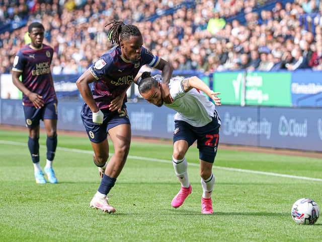 Peter Kioso will now miss Saturday's game at home to Bristol Rovers. Credit: Photo by Paul Currie/Shutterstock.