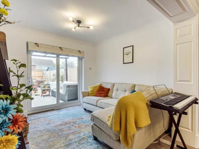 This four bed semi-detached house in Lasham Walk, Fareham, is on the market for £325,000. It is listed by Beals - Fareham on Zoopla.