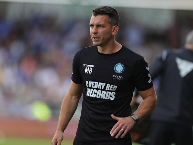 Wycombe Wanderers manager Matt Bloomfield. Photo by Pete Norton/Getty Images.