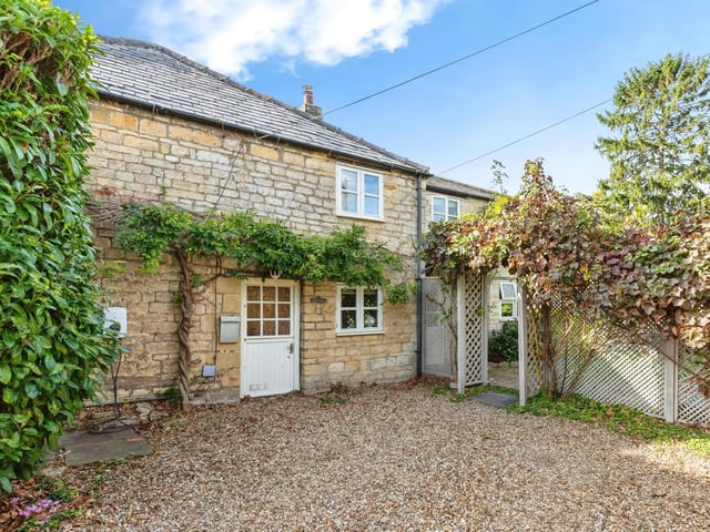 The cottage is on the market for around £450,000