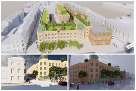 These images show how the proposed development of Westgate House, Park Road, Peterborough, will appear once completed.