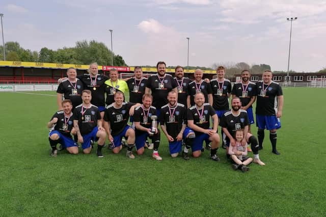 Peterborough's 'Man V Fat' 11-a-side football team have reached the final of a national tournament.