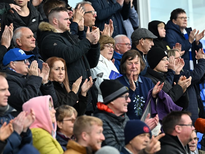 Posh v Burton fans gallery
