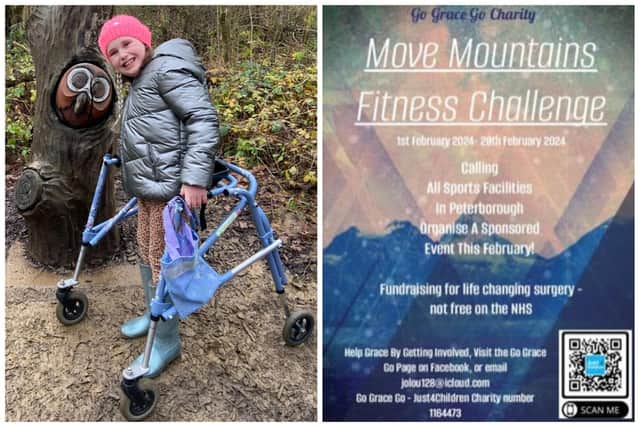 The family of nine-year-old Grace Bucknell-Smith are urging active people, sports clubs and fitness organisations to get involved with their 'Move Mountains' fundraising challenge.