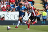 Nathan Thompson in action for Posh against Lincoln on Saturday. Photo: Joe Dent/theposh.com.