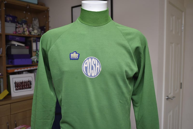 The goalkeeper who wore this shirt is in the Posh Hall of Fame - but what season was this classic green kit used?