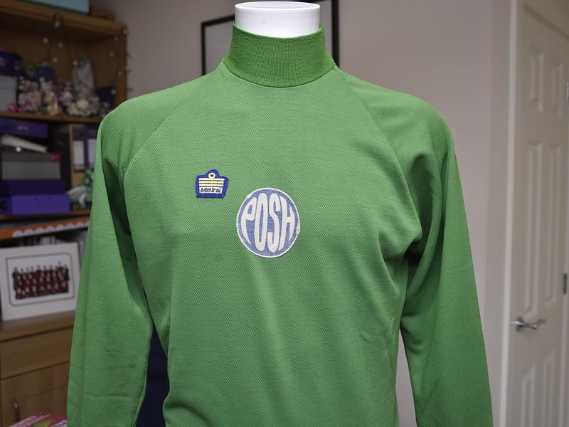 The goalkeeper who wore this shirt is in the Posh Hall of Fame - but what season was this classic green kit used?