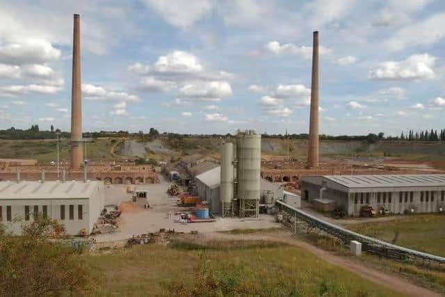 Saxon brickworks in 2008.
