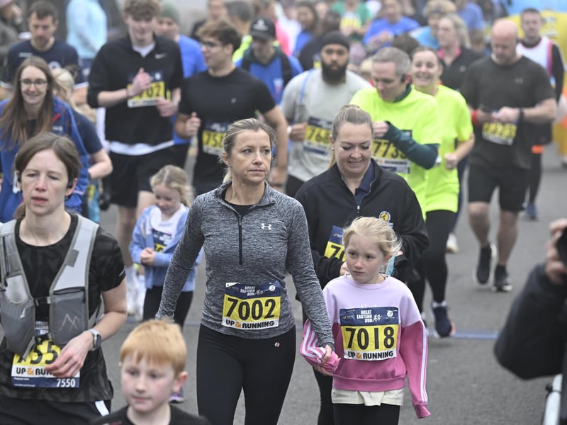 Some of the runners
