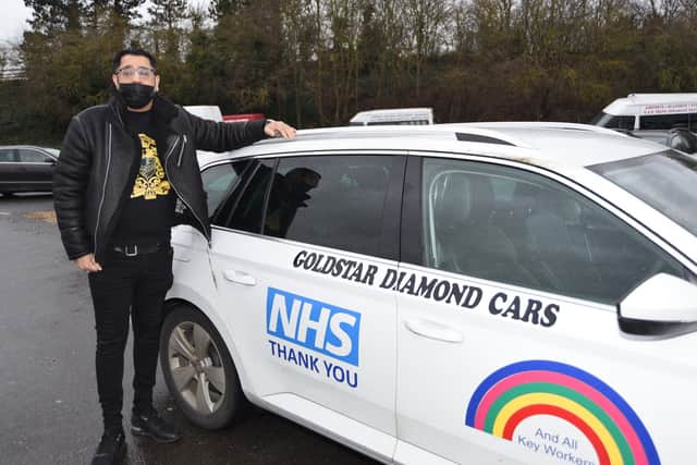 Faz Ali from Goldstar Diamond Cabs.