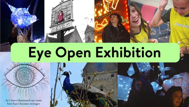 Eye Open Exhibition at Leeds Hall this weekend