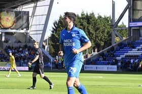 Posh centre-back Tom O'Connor. Photo David Lowndes.