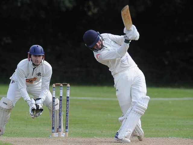 Reece Smith was in fine all-round form for Castor in the win over Ufford Park.