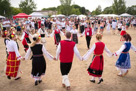 Look out for  folklore music and dance at Stanley Park on Sunday