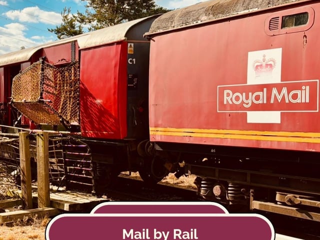 Find out all about mail by rail