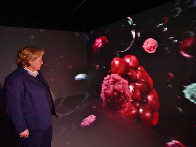Opening of XRP eXtended Reality Peterborough at ARU Peterborough by Sandi Toksvig