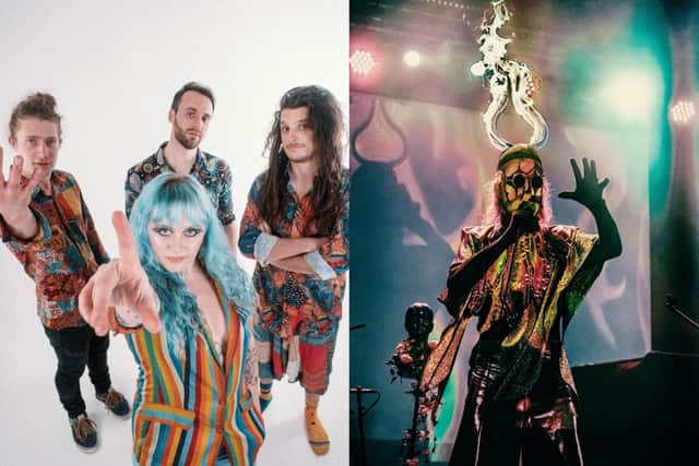 Acts Square Wild (left) and Arthur Brown (right).