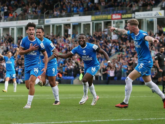 Peterborough United have moved into the League One play-off places after three wins in five.
