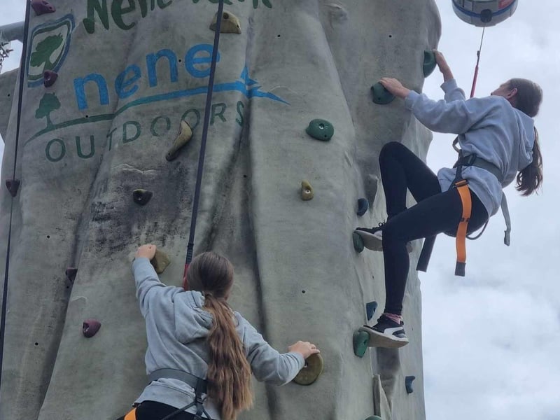 The climbing wall will be back at Nene Outdoors, with sessions running throughout the day on April 2 and 11.