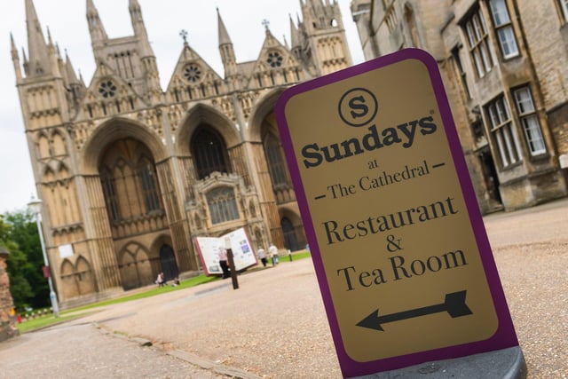 Sundays Tea Room in Cathedral Precincts