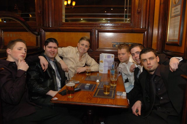 A night out at Peterborough's College Arms in 2004