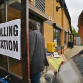 Polling station in Stanground today (2nd May 2024)