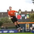 Ben Fowkes scored for Peterborough Sports at Buxton. Photo: Darren Wiles.