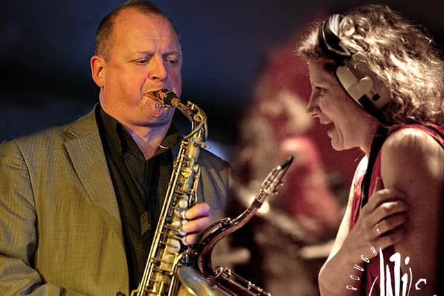Alan Barnes and Karen Sharp Quintet is at Peterborough Jazz Club on February 16