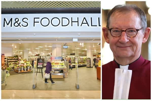 The Dean of Peterborough, the Very Revd Chris Dalliston has added his voice to the fight to get M&S bosses to rethink plans to permanently close their store in the Queensgate Shopping Centre in Peterborough