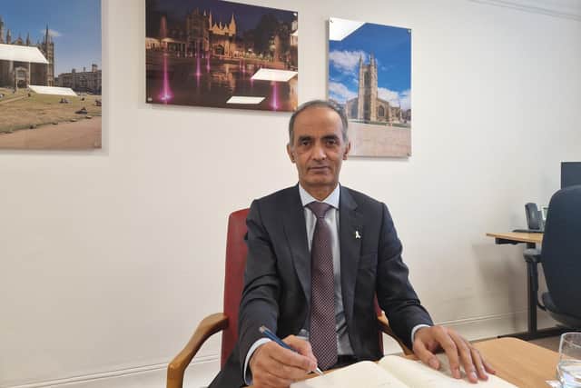 Council leader Mohammed Farooq, Peterborough First