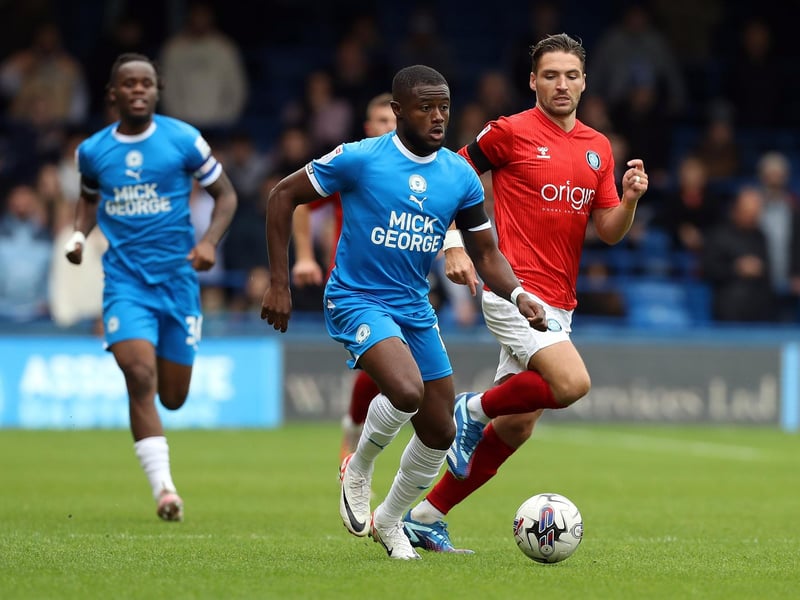 He played well as a right-back for 45 minutes, showing good pace and passing as well as the occasional accurate flick. His half-time departure might have had something to do with a ball in the face from teammate Joel Randall - 7.5.