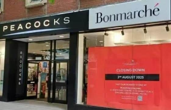 Retailer Peacocks closed its store in Bridge Street, Peterborough, in August this year