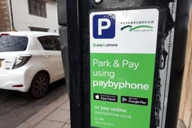 Drivers will be asked to absorb the 'convenience fee' charged by parking apps such as PayByPhone in future under plans being considered by Peterborough City Council