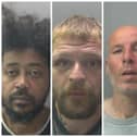 The faces of some of the crooks jailed in November
