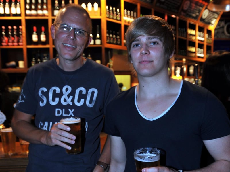 A night out in 2010 at The Brewery Tap in Peterborough city centre