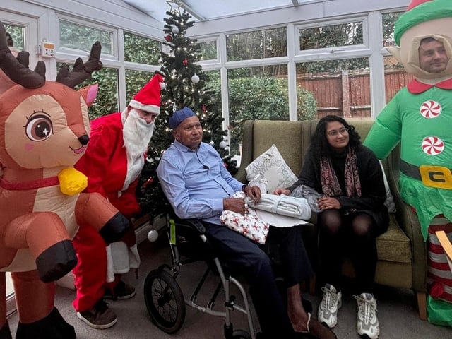 Christmas in Cherry Hinton Care Home and Cambridge Manor Care Home