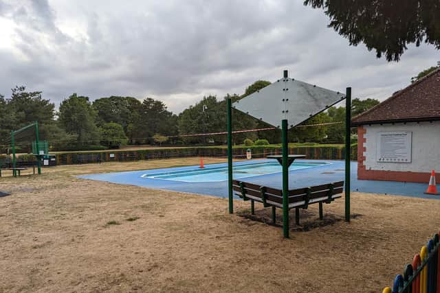 The pool has been closed for a week