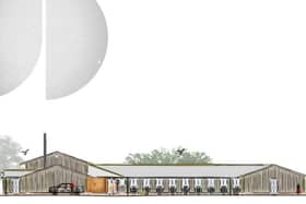The proposed look of the new cattery and crematorium.