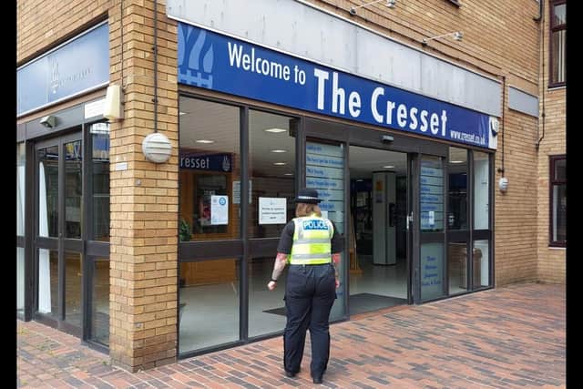 The Cresset Theatre in Bretton.