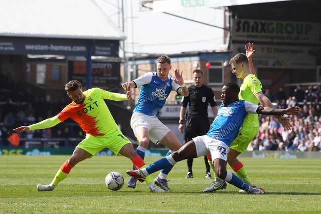 Even a win on Saturday would have kept the season alive, but despite a hard-working, committed display Posh lacked the quality to prise open a tough defence. That lack of Championship quality, after Dembele had left in January at least, was apparent all season. Photo: Joe Dent/theposh.com.