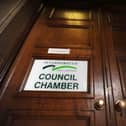 Peterborough City Council's council chamber