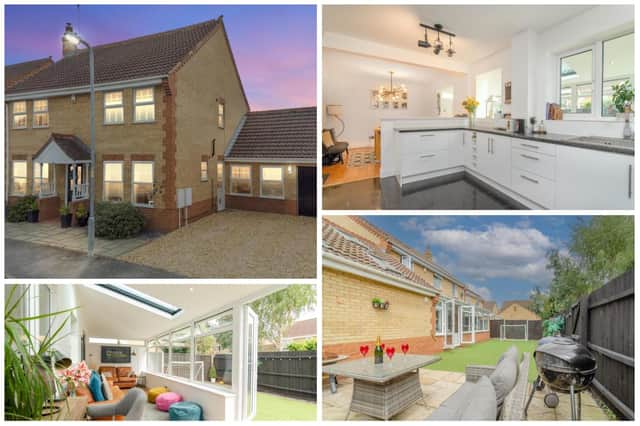 A modern detached family home in a quiet residential estate