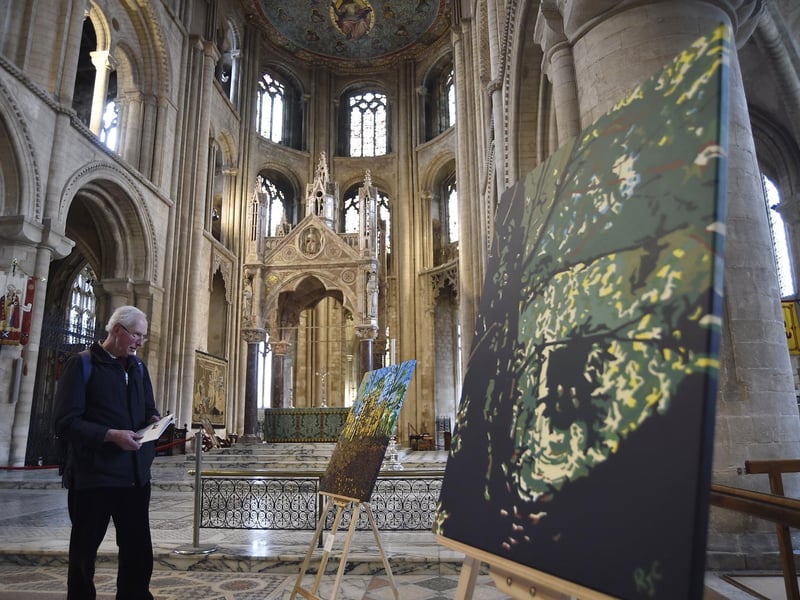 Made in Peterborough art exhibition at Peterborough Cathedral