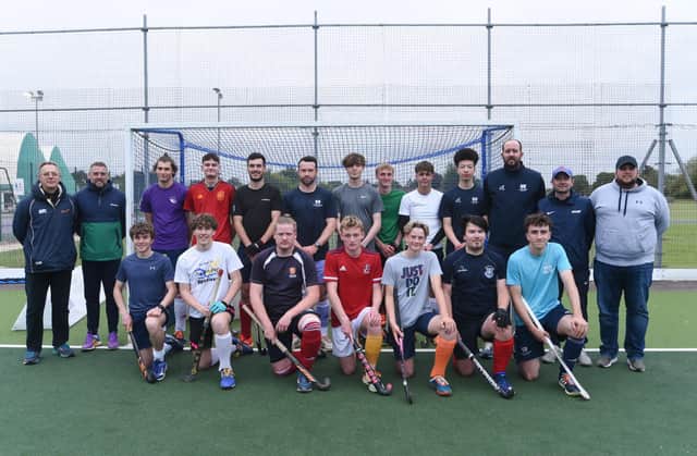 Attendees at the City of Peterborough training camp for elite young players. Photo: David Lowndes.