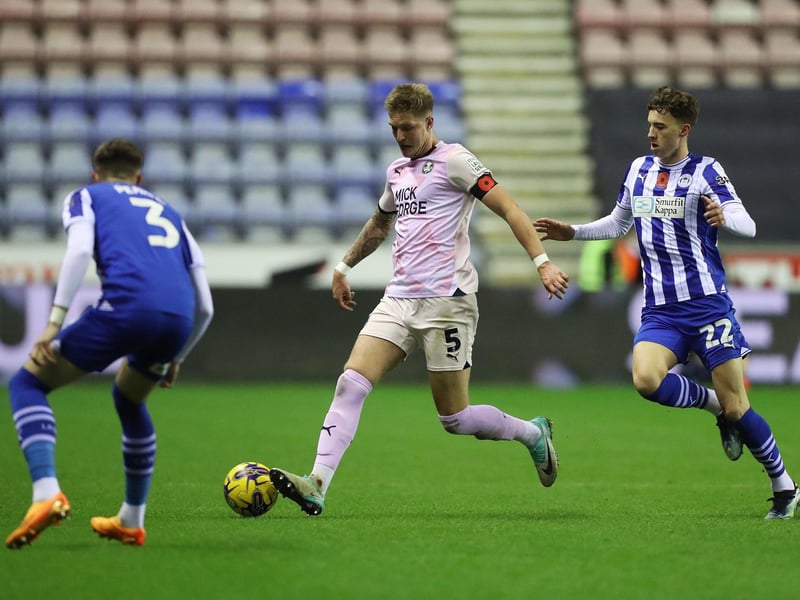 Rock solid alongside Edwards. Blackpool were limited to virtually nothing. 8.