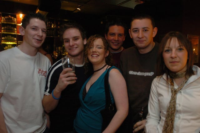 A night out at Edwards in Broadway in 2005