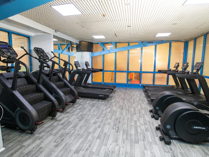 The refurbished gym at Bourne Leisure Centre.