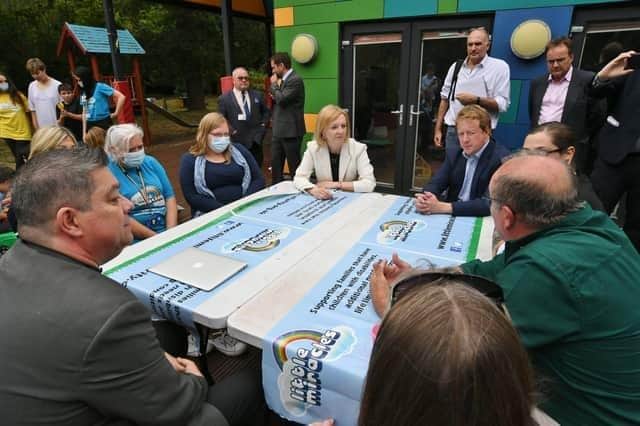 Prime Minister Liz Truss visited Little Miracles when she first launched her campaign to become Conservative Party leader in July 2022.