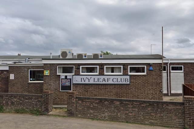 The Ivy Leaf Club on Gracious Street, Whittlesey.