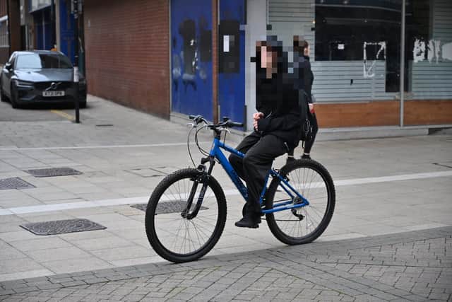 There have been calls for changes to the Bridge Street cycling ban